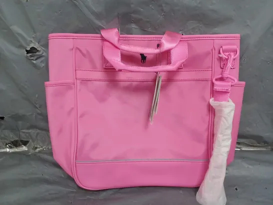 POLO RALPH LAUREN CARRY ALONG BAG IN PINK