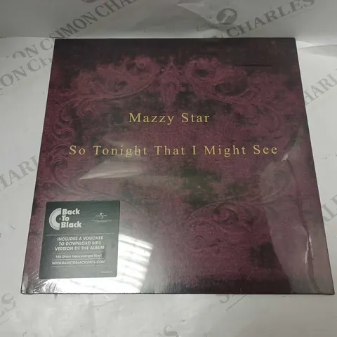 MAZZY STAR SO TONIGHT THAT I MIGHT SEE VINYL