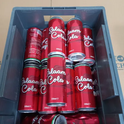 APPROXIMATELY 20 CANS OF SALAAM COLA 330ML