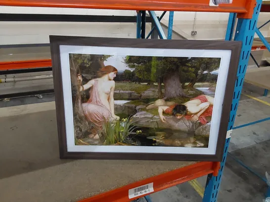 JOHN WILLIAM WATERHOUSE- SINGLE PICTURE FRAMED 