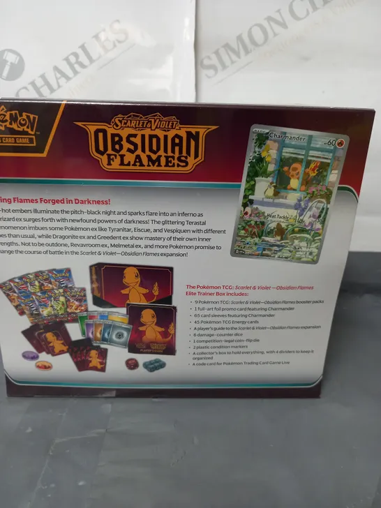 NEW AND SEALED POKEMON OBSIDIAN FLAMES ELITE TRAINER BOX TRADING CARD GAME