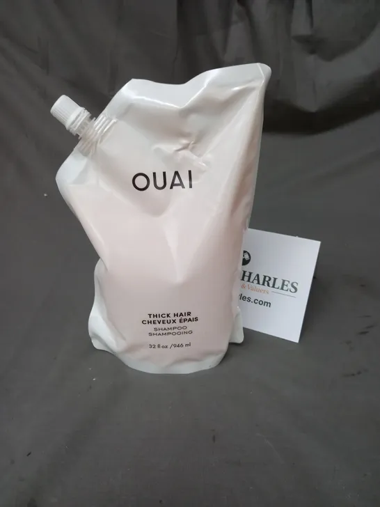 OUAI THICK HAIR SHAMPOO REFILL 946ML - COLLECTION ONLY