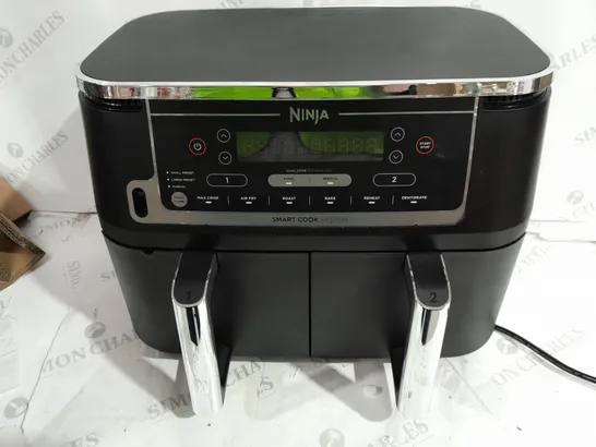 BOXED NINJA FOODI MAX 9.5L DUAL ZONE AIRFRYER AF451UK