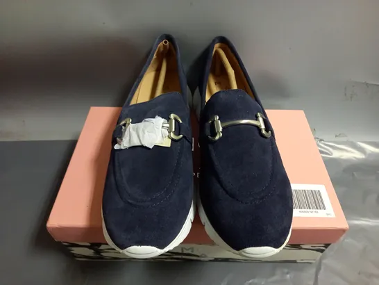 MODA IN PELLE FRENCH LOAFER IN BLUE - SIZE 41