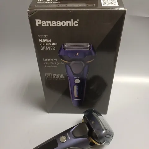 BOXED PANASONIC PREMIUM PERFORMANCE WET/DRY SHAVER 