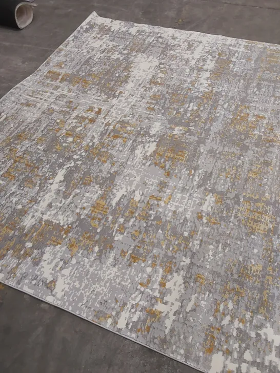 MAGDALENA ABSTRACT MACHINE WOVEN AREA RUG // SIZE: 240 X 340cm