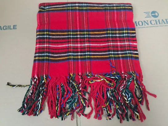 LOT OF 3 BRAND NEW DESTELLO ACRYLIC TARTAN SCARF 