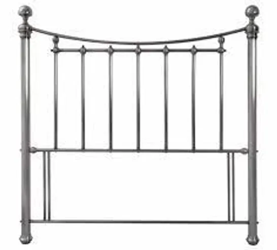 BOXED ISABELLE 135CM HEADBOARD ANTIQUE NICKEL