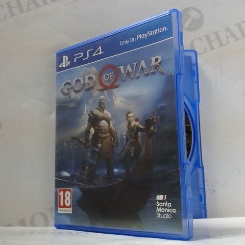 GOD OF WAR PLAYSTATION 4 GAME