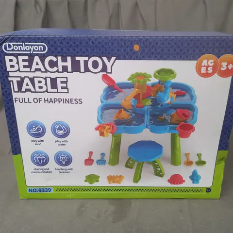 DONLOYON BEACH TOY TABLE AGES 3+