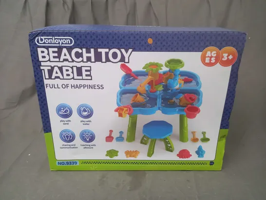 DONLOYON BEACH TOY TABLE AGES 3+