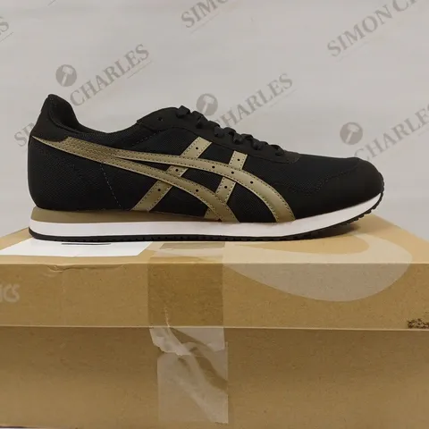 ASICS TIGER RUNNER BLACK/MINK - UK 10 1/2