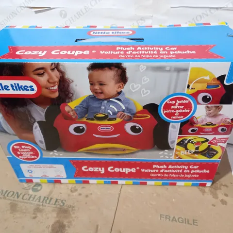 BOXED LITTLE TIKES COSY COUPE PLUSH CHAIR