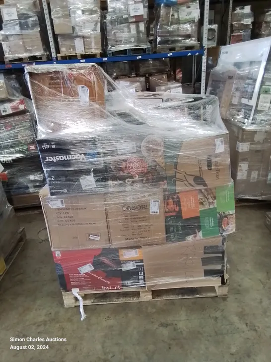 PALLET OF APPROXIMATELY 34 UNPROCESSED RAW RETURN HOUSEHOLD AND ELECTRICAL GOODS TO INCLUDE;