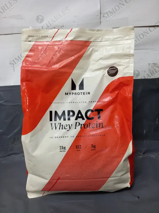 SEALED MYPROTEIN IMPACT WHEY PROTEIN IN CHOCOLATE COCONUT 2.5KG