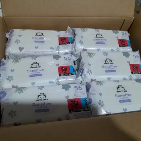 18 MAMA BEAR SENSITIVE UNSCENTED WIPE SETS