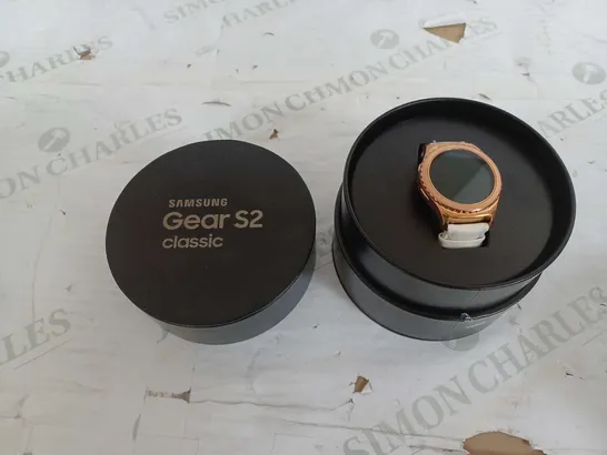 BOXED SAMSUNG GEAR S2 CLASSIC - ROSE GOLD