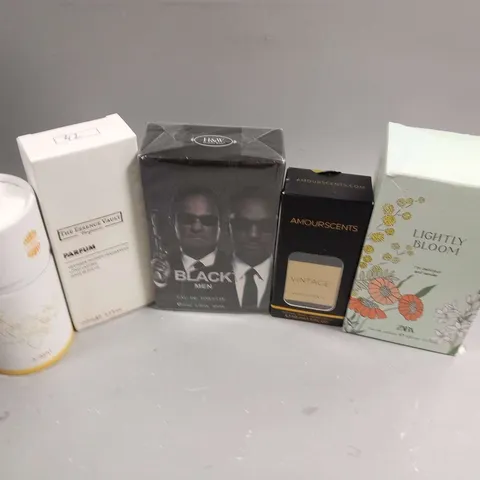 APPROXIMATELY 10 ASSORTED BOXED FRAGRANCES TO INCLUDE; AJMAL, THE ESSENCE VAULT, ZARA AND AMOURSCENTS