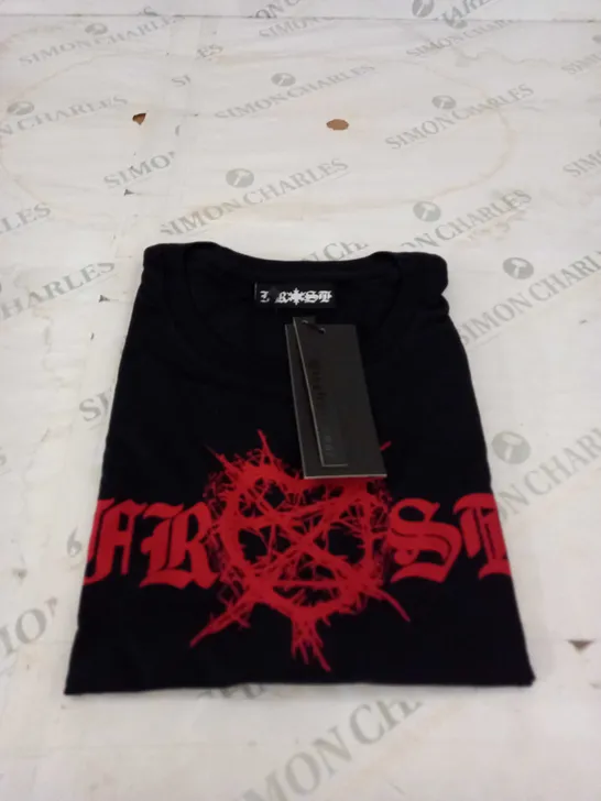 THE FROST WEAR BLACK T-SHIRT SIZE XXL 