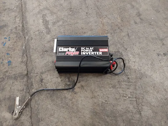 CLARKE DC TO AC POWER INVERTER 400W