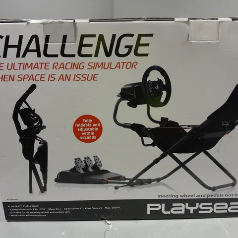 BOXED PLAYSEAT CHALLENGE FOLDABLE RACING COCKPIT 