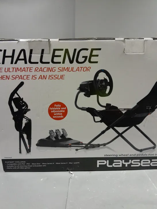 BOXED PLAYSEAT CHALLENGE FOLDABLE RACING COCKPIT 