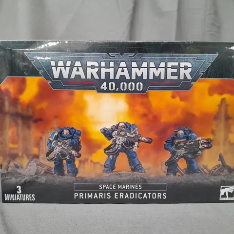 BOXED WARHAMMER 40K SPACE MARINES - PRIMARIS ERADICATORS (PACK OF 3 MINIATURES)