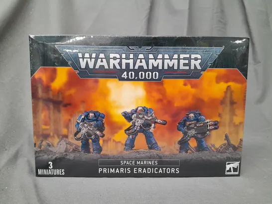 BOXED WARHAMMER 40K SPACE MARINES - PRIMARIS ERADICATORS (PACK OF 3 MINIATURES)