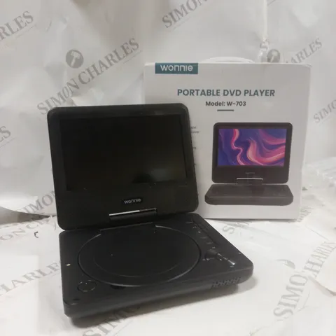 WONNIE PORTABLE DVD PLAYER 