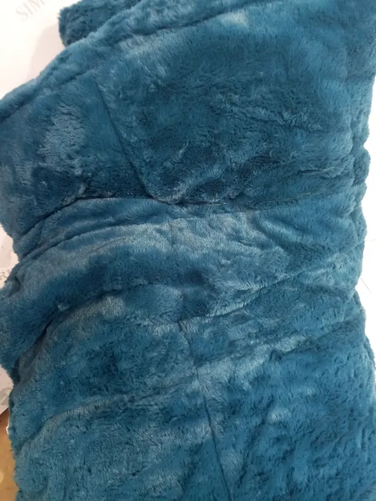 COZEE HOME VELVET SOFT FILLED THROW 