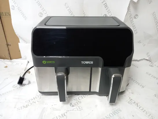 BOXED TOWER VORTEX T17099 ECO DUO DIGITAL AIRFRYER