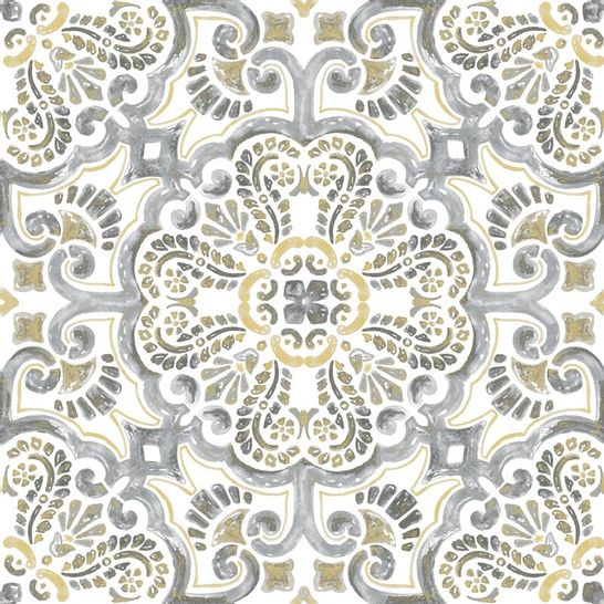 BOXED ANTICO 30 48 * 30 48CM CEMENT TILE GREY/GREEN