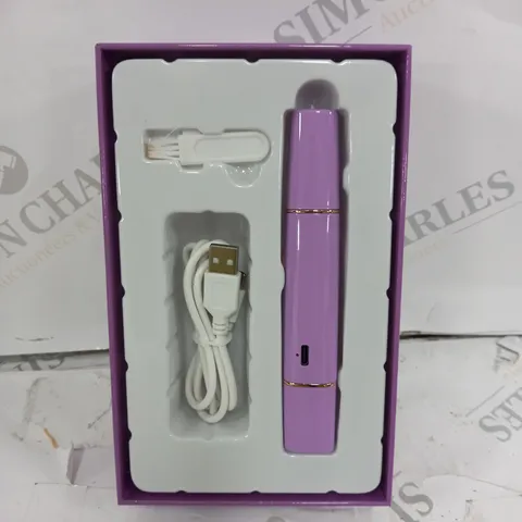 BOXED BEAUTY 2 IN 1 SUPER SMOOTH FACE & BROWS HAIR REMOVER, PURPLE