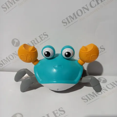 BOXED ELECTRIC INDUCTION CUTE CRAWLING CRAB TOY