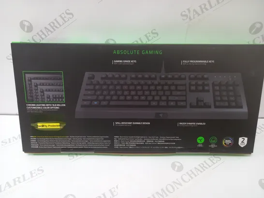 BRAND NEW BOXED RAZER CYNOSA LITE ESSENTIAL GAMING KEYBOARD