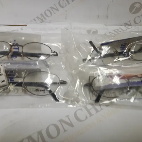 LOT OF 4 PAIRS OF STING OCCHIALI SPECTACLES
