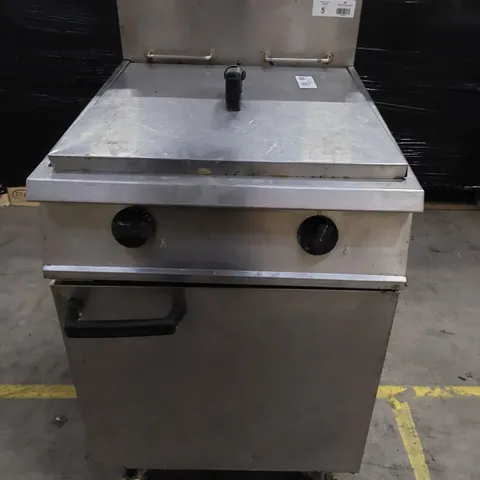 COMMERCIAL TWIN TANK GAS FIRED DEEP FAT FRYER