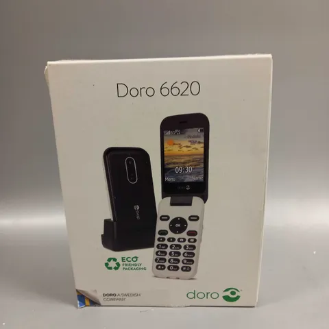 DORO 6620 2.8" 3G CLAMSHELL BIG BUTTON MOBILE SENIORS