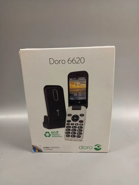 DORO 6620 2.8" 3G CLAMSHELL BIG BUTTON MOBILE SENIORS