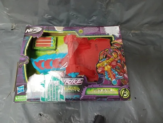 NERF MARVEL MECH STRIKE MONSTER HUNTERS IRON MAN MONSTER BLAST BLADE 