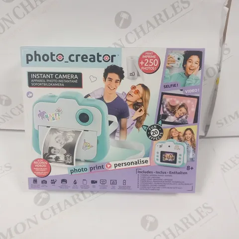 BOXED PHOTO-CREATOR INSTANT CAMERA