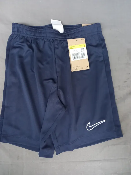 NIKE STANDARD FIT KID'S SHORTS IN NAVY SIZE SMALL