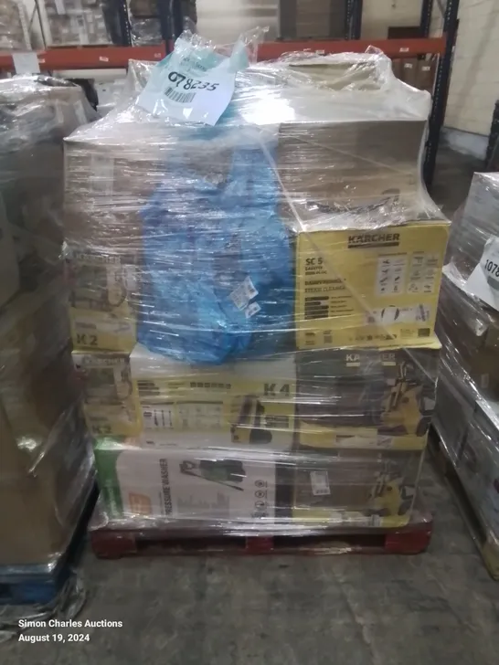 PALLET OF APPROXIMATELY 31 UNPROCESSED RAW RETURN HOUSEHOLD AND ELECTRICAL GOODS TO INCLUDE;