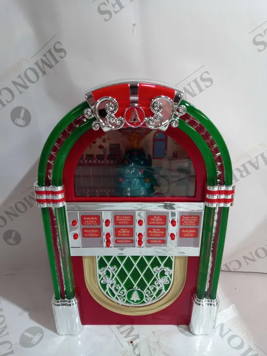 MR CHRISTMAS VINTAGE MUSICAL JUKEBOX