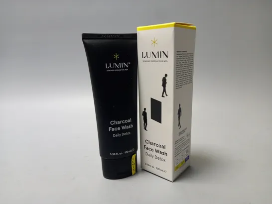 BOXED LUMIN CHARCOAL FACE WASH (100ml)