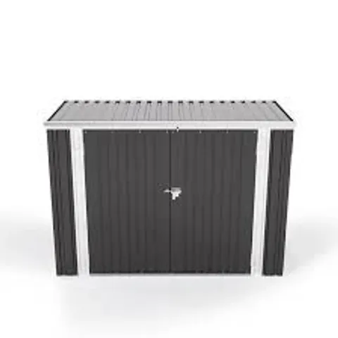 BOXED ATRICE 6FT W × 3FT D METAL GARBAGE BOX