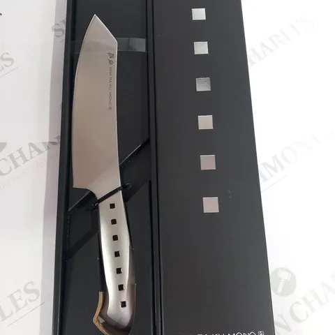 BRAND NEW BOXED SHA RA KU MONO MOLYBDENUM VANADIUM STEEL 18-8 STAINESS STEEL FJ-14 18.5CM ORIENTAL KNIFE