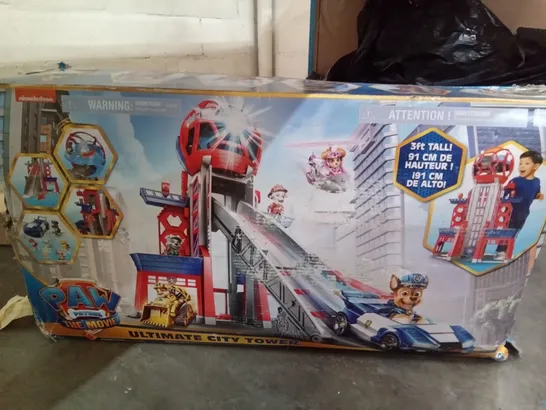 BOXED PAW PATROL ULTIMATE CITY TOWER