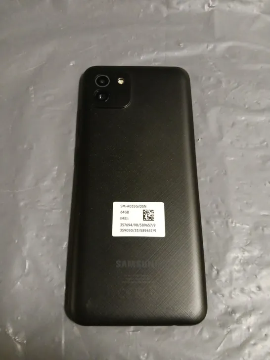 SAMSUNG GALAXY A03 SMARTPHONE SM-A035G/DSN IN BLACK