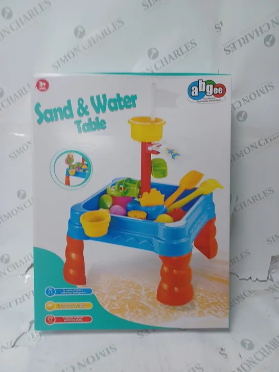 BOXED SAND & WATER TABLE 